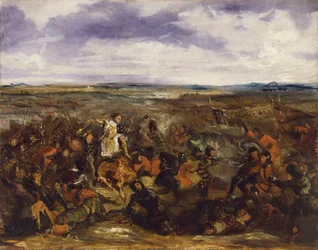 Skizze für Die Schlacht von Poitiers, 1829-30